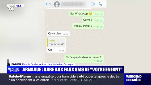 Arnaque: attention aux faux SMS se faisant passer pour votre enfant