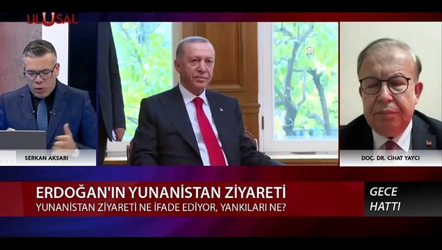 Tümamiral Cihat Yaycı canlı yayını terk etti