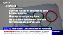 JO 2024: les athlètes russes et bélarusses auront le droit de concourir sous bannière neutre