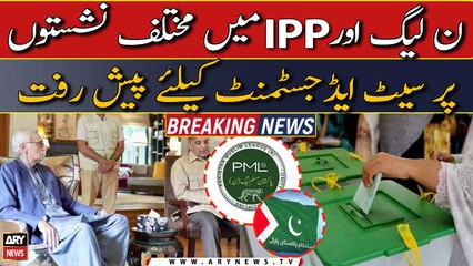 IPP, PML-N 'agree' on seat adjustment | Breaking News