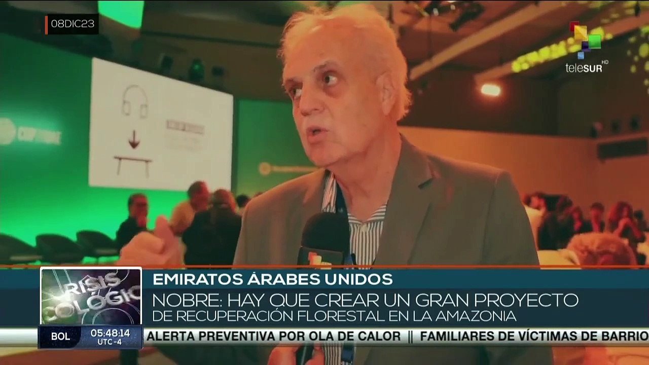 Jóvenes activistas `por el clima piden que se escuche su voz en el la COP28