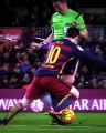 Messi dribbling