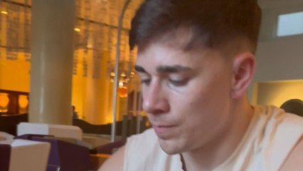 Man is delighted when parents show up for his 30th birthday in Jamaica