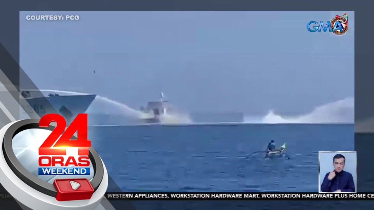 China Coast Guard, nagsagawa lang daw ng control measure laban sa 3 fishing vessel ng Pilipinas na nanghimasok anila sa Scarborough Shoal | 24 Oras Weekend