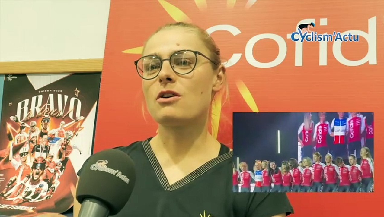 Cyclisme ITW 2023 Victoire Berteau "Je parle que des JO de Paris