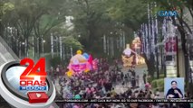 Mga float, giant balloon, mascot at performances, tampok sa Grand Christmas Parade na nagbabalik sa Taguig | 24 Oras Weekend
