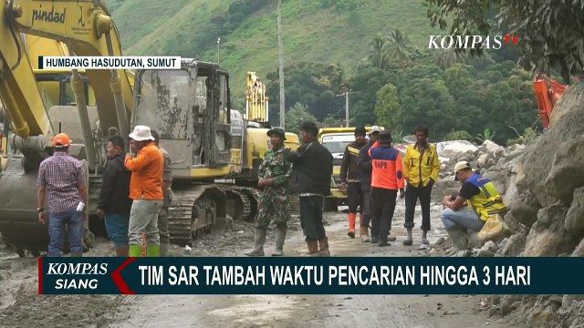 Tim SAR Gabungan Tambah Waktu 3 Hari untuk Cari Sisa Korban Banjir Bandang Humbahas