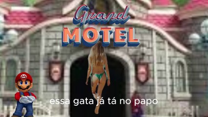 mario transforma castelo de princesa peach em mote