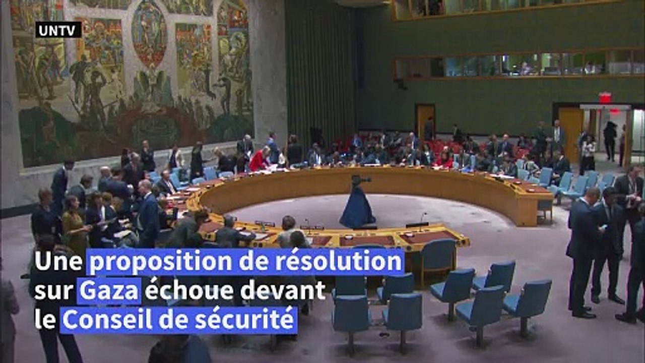 Conseil de sécurité de l'ONU: les États-Unis rejettent un "cessez-le-feu non durable" à Gaza