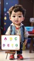 complete A to Z in a child's voice very nice and cute child.