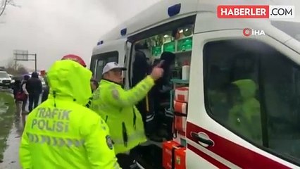 Kocaeli D100 Karayolu'nda Kaza: 2 Yaralı