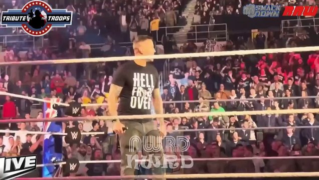 CM Punk (Full Segment) - WWE Tribute to the Troops (December 8 2023) Live.