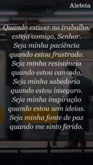 Oração diária para o conforto