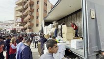 الصليب الأحمر يوزع إمدادات طبية على مستشفى ناصر في خان يونس