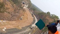 VIDEO : भोपाल-इटारसी नए ट्रैक पर 95 किमी. की स्पीड से चली ट्रेन