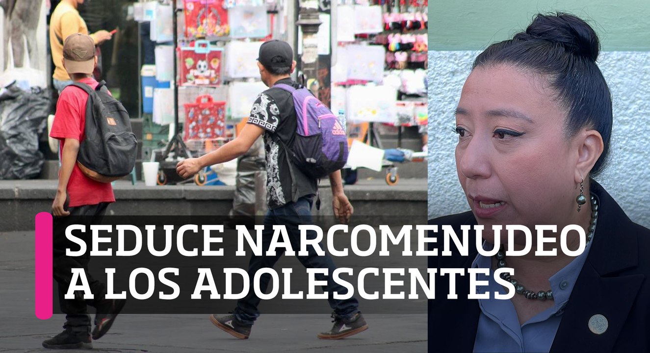 Seduce narcomenudeo a adolescentes