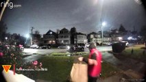 Food Delivery Driver Steals My Food Caught on Ring Doorbell Camera | Doorbell Camera Video