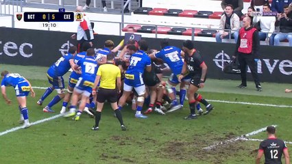 Champions Cup : Exeter climatise Mayol dans les derniers instants