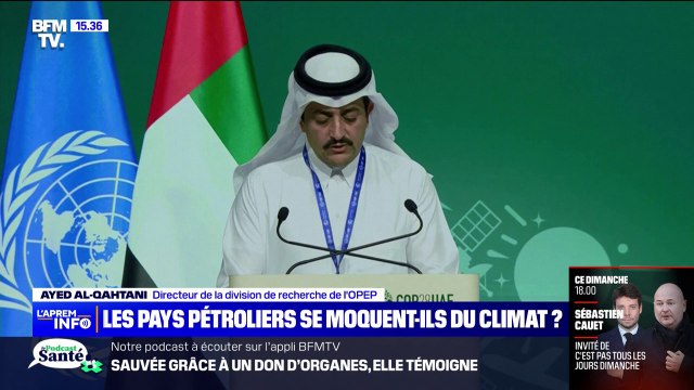COP 28: les pays pétroliers vent debout contre la réduction de l'utilisation des énergies fossiles
