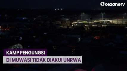 Ribuan Warga Palestina Berdesakan di Kamp Pengunsi Muwasi, Gaza