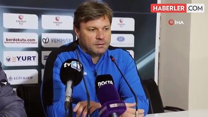 Teksüt Bandırmaspor Teknik Direktörü Taner Taşkın: 'Bütün sorumluluk bana ait'