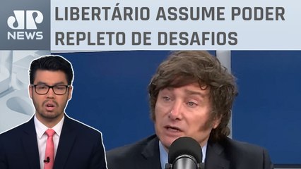 O que projetar para posse de Javier Milei na Argentina? Nelson Kobayashi analisa