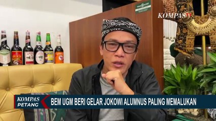 Gelar Alumnus Paling Memalukan ke Presiden, Immanuel: Kritik Sah-Sah Saja, Jokowi Terus Berupaya