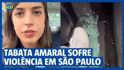 Tabata Amaral sofre violência no Centro de São Paulo