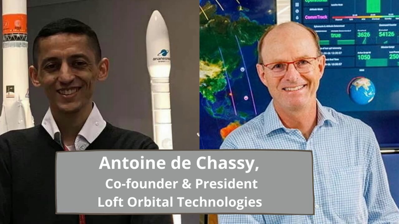 Antoine de Chassy, Cofondateur de la startup Loft Orbital Technologies