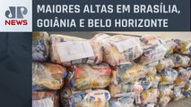 Cesta básica fica mais cara em nove capitais brasileiras; saiba mais