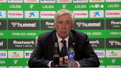 Ancelloti explica el enfado de Modric y la titularidad de Lunin