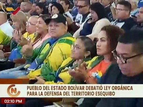 Pueblo del edo. Bolívar sostuvo debate sobre la Ley Orgánica para la Defensa de la Guayana Esequiba