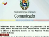 Comunicado | Guyana acepta la propuesta de diálogo del Pdte. Nicolás Maduro