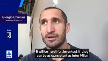 Inter are scudetto favourites ahead of Juve - Chiellini