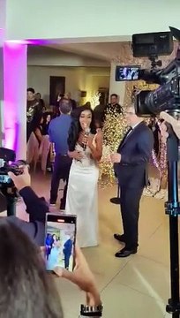 «Θα ήθελα να ευχαριστήσω όλους...» - Τα πρώτα λόγια της Ελίζαμπεθ Ελέτσι και του Νεκτάριου Λεμονίδη, λίγες στιγμές μετά το γάμο τους