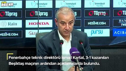 Fenerbahçe teknik direktörü İsmail Kartal: Bu ligin lideri biziz