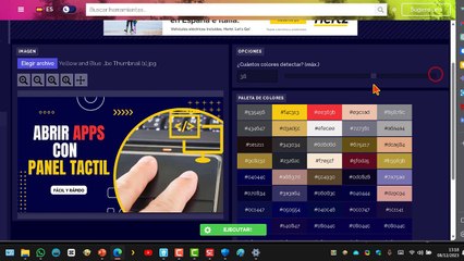 Como copiar los colores más importante de una imágen fácil y rapido