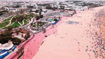 Agadir Beach by drone   شاطئ أكادير بالدرون