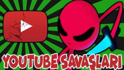 Komik Youtuber Kavgaları | Stick Fight  | Çöp Adam Savaşları