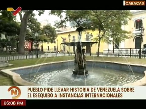 Caracas | Ciudadanos exigen divulgar la historia de Venezuela sobre el Esequibo en medios digitales
