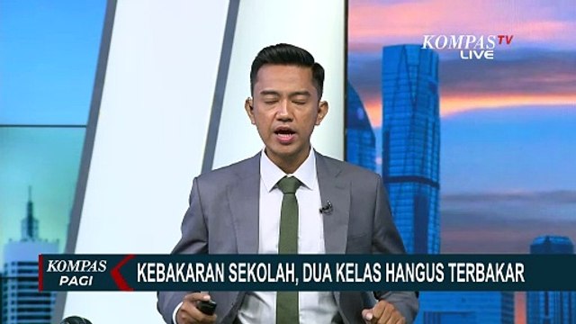 Sekolah Dasar di Karawang Terbakar saat Siswa Tengah Ujian Akhir Semester