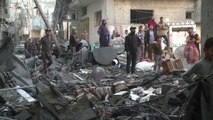 Israel sigue bombardeando Gaza y promete no dar respiro a Hamás
