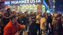 Erzurum'da Fenerbahçeli taraftarlardan kutlama