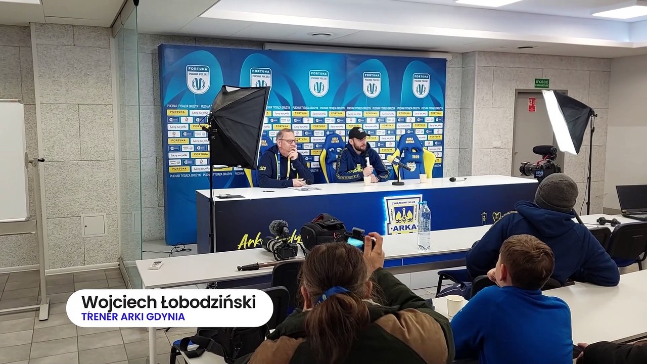 Arka Gdynia - Wojciech Łobodziński