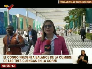 República de Congo presentó balance sobre la Cumbre de las Tres Cuencas en la COP28