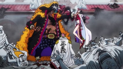 Blackbeard Captures Boa Hancock | One Piece 1087