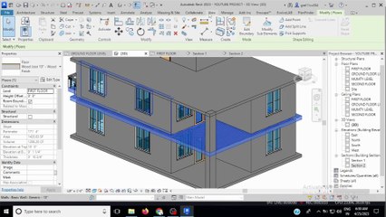 Residential building project part-4