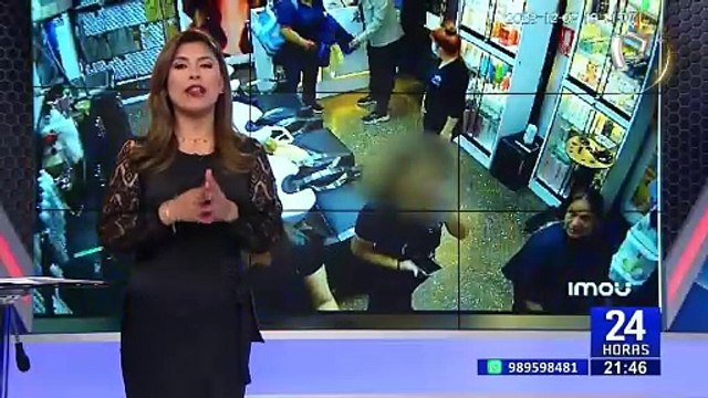 San Juan de Lurigancho: delincuente asalta a trabajadoras y clientes de salón de belleza
