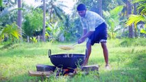 GINGER CHICKEN - 500 Chicken Legs With Ginger - Traditional Ginger Chicken Recipe Cooking in Village