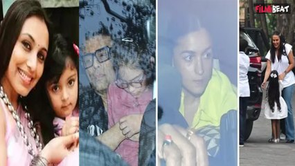 Kareena, Shilpa, Alia & Many Stars with their Kids attends Rani Mukerji's daughter Adira's birthday